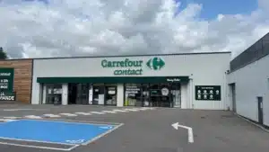 Devanture Carrefour Contact Keller
