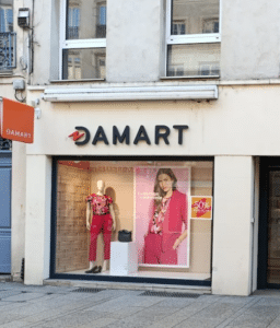 devanture damart