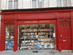 devanture librairie didier