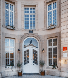 entrée Hôtel Littéraire Stendhal