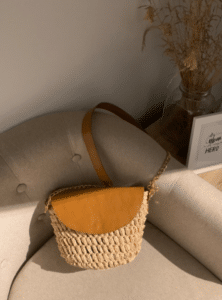sac en raphia mianta