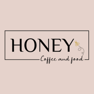 logo honey coffee and food