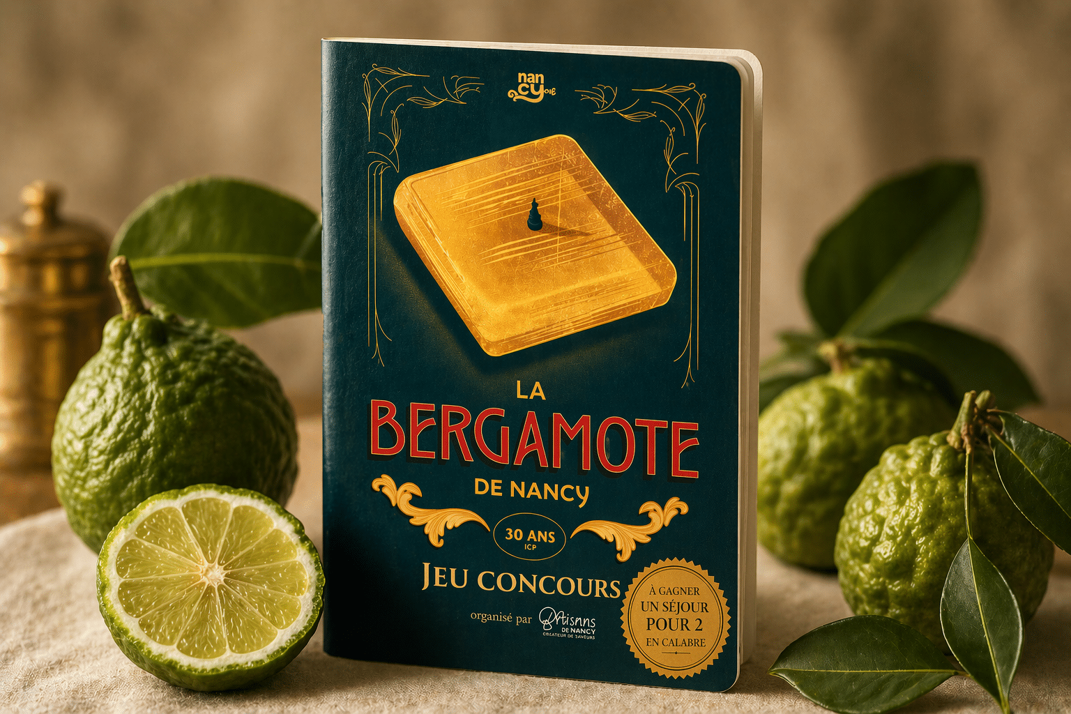 Passeport bergamote jeu concours les vitrines de nancy